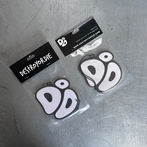 Black and White car air freshener 