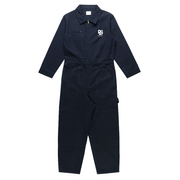 Women's navy blue coverall with an embroidered DOD DIP logo 