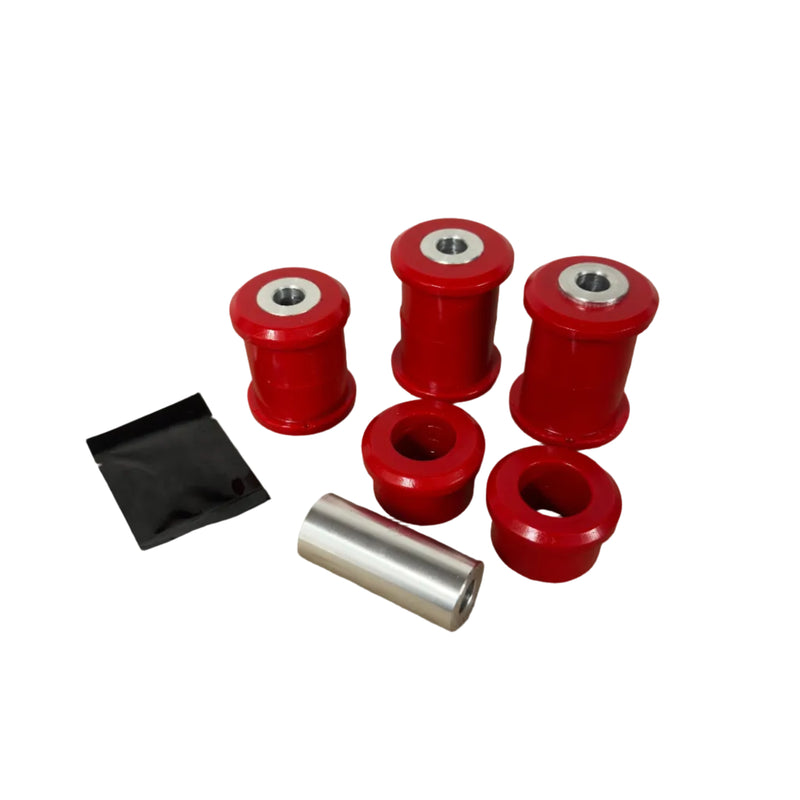 4x Red Polyurethane Bushings for MX5 Front Lower Suspension Arms
