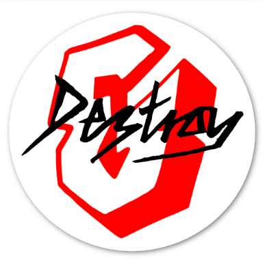 Destroy Or Die x Food&Fuel Sticker