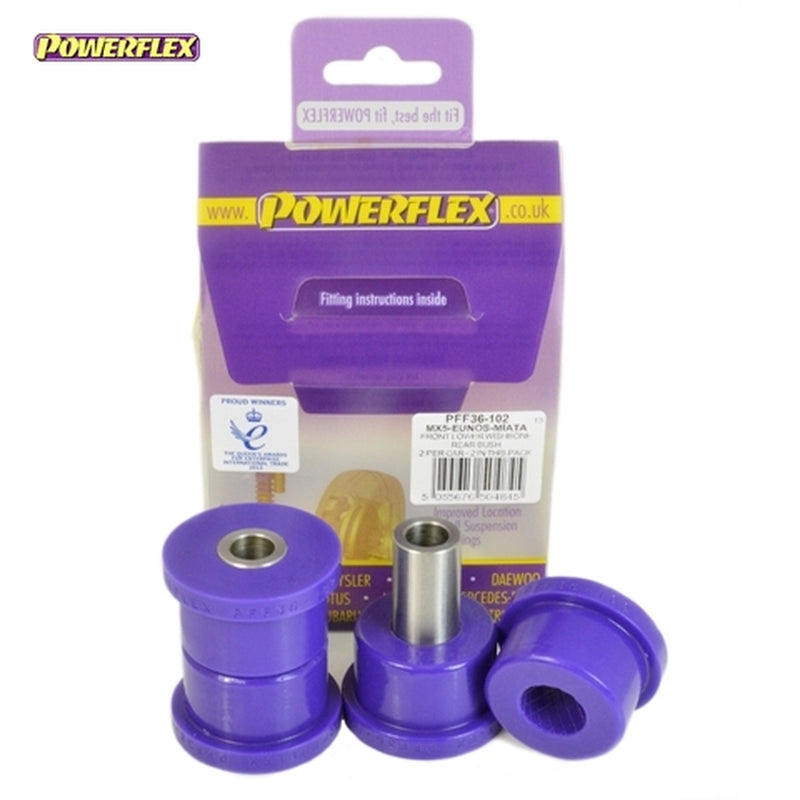Powerflex Front Lower Wishbone Rear Bushes - Mazda MX-5, Miata, Eunos Mk1/Mk2 NA/NB (1998-2005) - PFF36-102