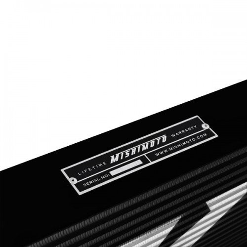 Mishimoto Universal Intercooler S-Line, Black & Silver