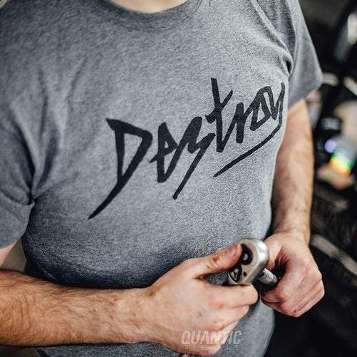 Destroy or Die OG original logo grey T-shirt