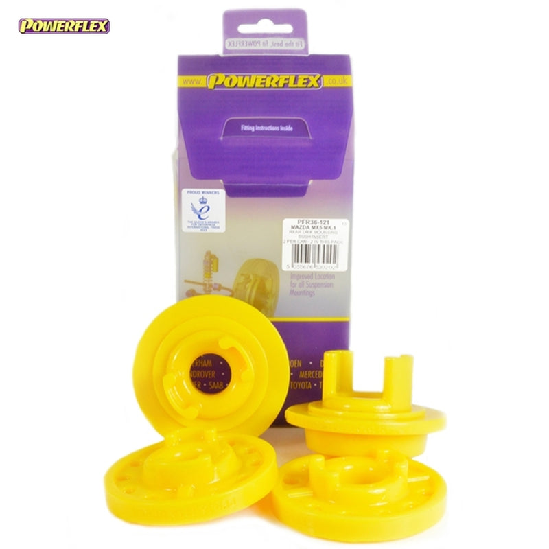 Powerflex Rear Diff Mounting Bushes Insert - Mazda MX-5, Miata, Eunos Mk1/Mk2 NA/NB (1989-2005) - PFR36-121
