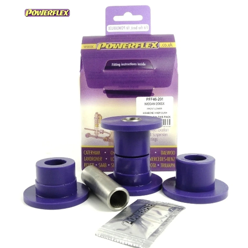 Powerflex Front Inner Track Control Arm Bushes - 200SX - S13, 14, S14A & S15
