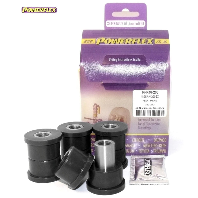 Powerflex Rear Trailing Arm Bushes - 200SX - S13, S14, S14A & S15