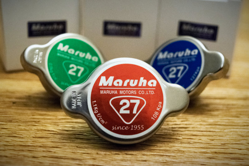 Red Maruha Radiator Cap