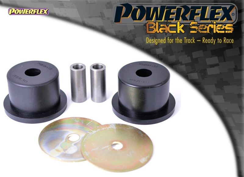 Powerflex Track Rear Diff Carrier Bracket Bushes - MX-5, Miata, Eunos Mk3 NC (2005-2015) - PFR36-411BLK