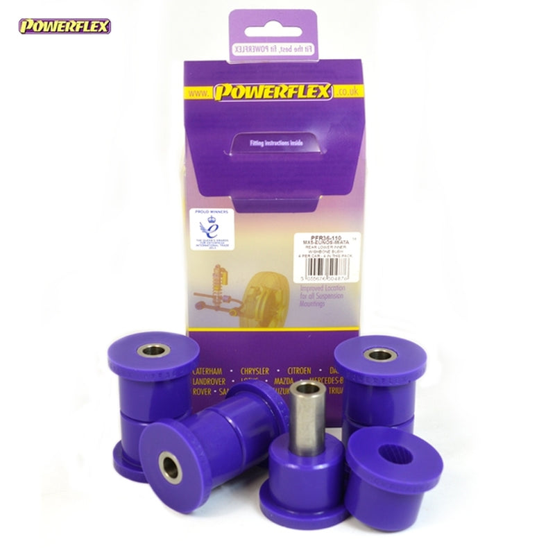 Powerflex Rear Lower Inner Wishbone Bushes - Mazda MX-5, Miata, Eunos Mk1/Mk2 NA/NB (1989-2005) - PFR36-110